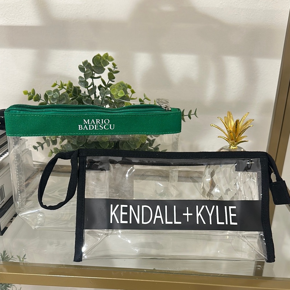 Kendall & Kylie and Mario Badescu cosmetics Bag